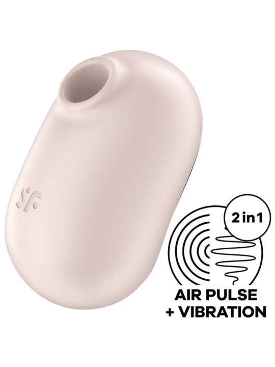 SATISFYER - PRO TO GO 2 ESTIMULADOR Y VIBRADOR DOBLE