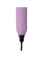 Base de la bala vibradora Je Joue Duet con el cable de carga USB conectado bajo los tres botones