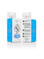 INTENSE - PLUG ANAL METAL ALUMINIO CON CRISTAL TALLA S