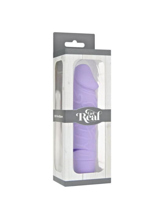 Get Real Mini Classic: vibrador realista morado