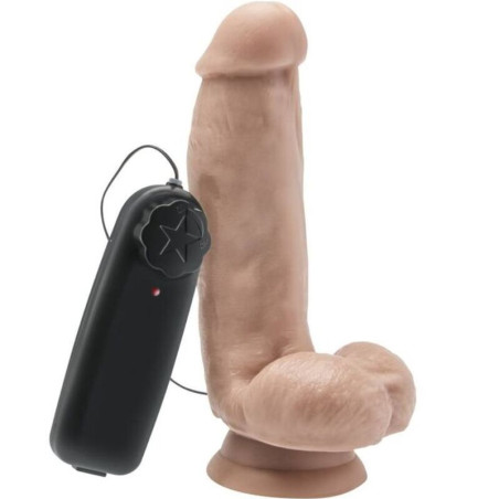 GET REAL - DILDO CON TESTÍCULOS VIBRADOR NATURAL