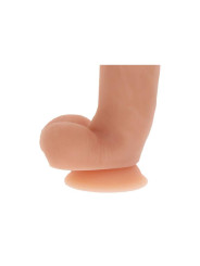 GET REAL - DILDO SILICONA CON TESTÍCULOS NATURAL