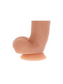 GET REAL - DILDO SILICONA CON TESTÍCULOS NATURAL