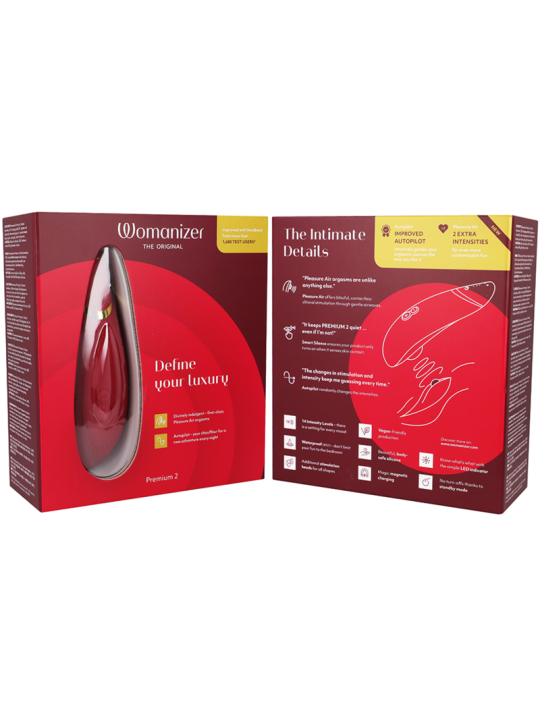 WOMANIZER - PREMIUM 2 ESTIMULADOR DE CLÍTORIS