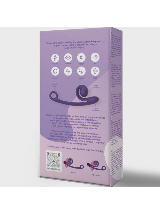 SNAIL VIBE - CURVE VIBRADOR