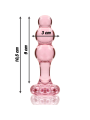 NEBULA SERIES BY IBIZA - MODELO 1 PLUG CRISTAL 10.5 CM -O- 3 CM