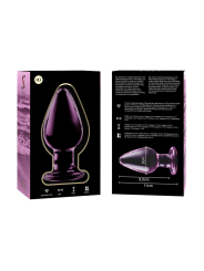NEBULA SERIES BY IBIZA - MODELO 3 PLUG CRISTAL 11 CM -O- 5 CM