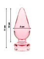 NEBULA SERIES BY IBIZA - MODELO 4 PLUG CRISTAL 11 CM -O- 5 CM