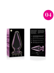 NEBULA SERIES BY IBIZA - MODELO 4 PLUG CRISTAL 11 CM -O- 5 CM