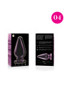 NEBULA SERIES BY IBIZA - MODELO 4 PLUG CRISTAL 11 CM -O- 5 CM