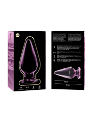 NEBULA SERIES BY IBIZA - MODELO 4 PLUG CRISTAL 11 CM -O- 5 CM