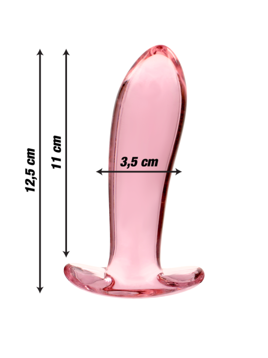 NEBULA SERIES BY IBIZA - MODELO 5 PLUG CRISTAL 12.5 CM -O- 3.5 CM