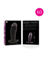 NEBULA SERIES BY IBIZA - MODELO 5 PLUG CRISTAL 12.5 CM -O- 3.5 CM