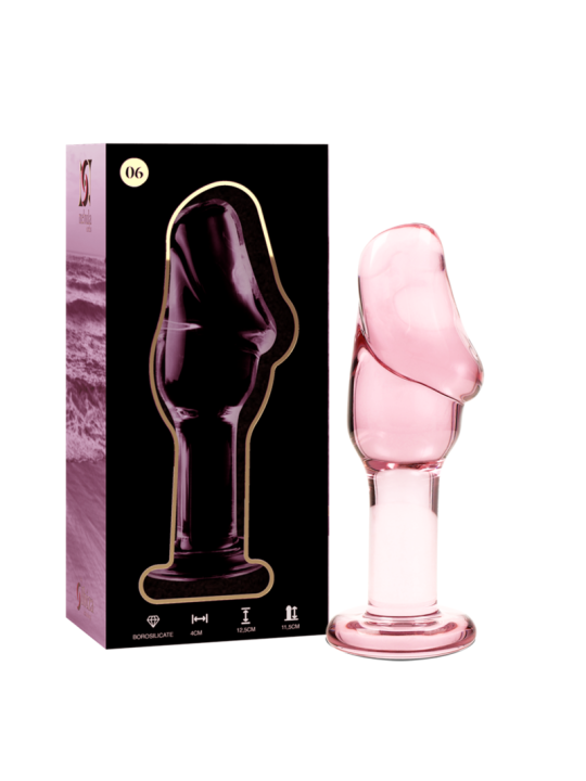 NEBULA SERIES BY IBIZA - MODELO 6 PLUG CRISTAL 12.5 CM -O- 4 CM