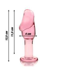 NEBULA SERIES BY IBIZA - MODELO 6 PLUG CRISTAL 12.5 CM -O- 4 CM