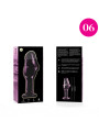 NEBULA SERIES BY IBIZA - MODELO 6 PLUG CRISTAL 12.5 CM -O- 4 CM