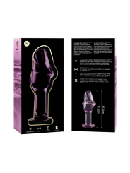 NEBULA SERIES BY IBIZA - MODELO 6 PLUG CRISTAL 12.5 CM -O- 4 CM