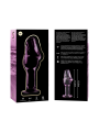 NEBULA SERIES BY IBIZA - MODELO 6 PLUG CRISTAL 12.5 CM -O- 4 CM