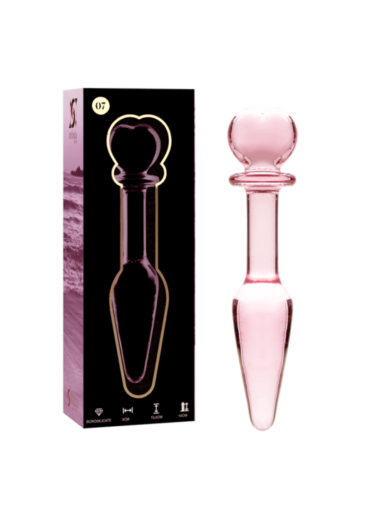 NEBULA SERIES BY IBIZA - MODELO 7 PLUG CRISTAL 13.5 CM -O- 3 CM
