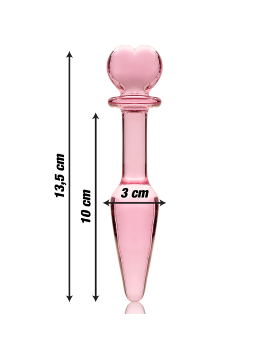 NEBULA SERIES BY IBIZA - MODELO 7 PLUG CRISTAL 13.5 CM -O- 3 CM