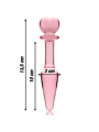 NEBULA SERIES BY IBIZA - MODELO 7 PLUG CRISTAL 13.5 CM -O- 3 CM