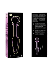 NEBULA SERIES BY IBIZA - MODELO 7 PLUG CRISTAL 13.5 CM -O- 3 CM