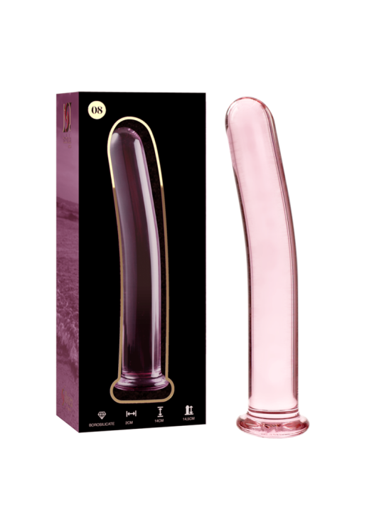 NEBULA SERIES BY IBIZA - MODELO 8 DILDO CRISTAL 14.5 CM -O- 2 CM