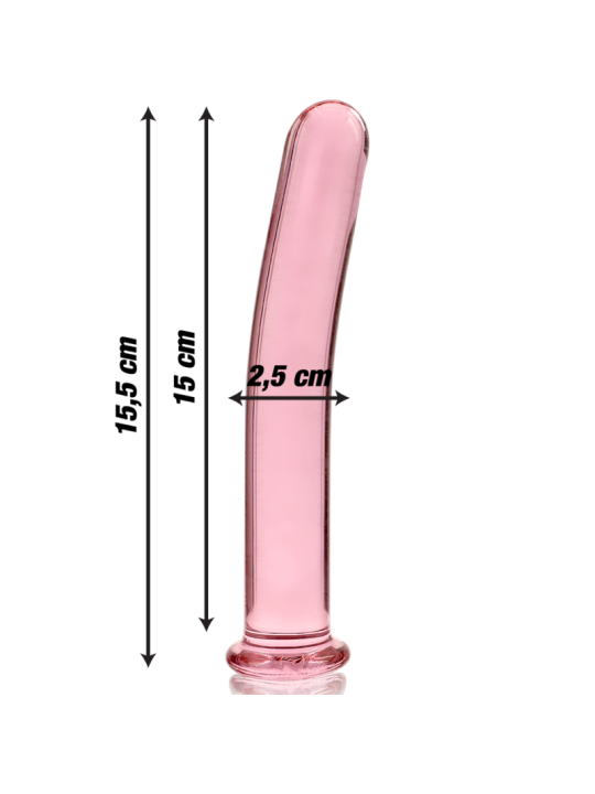 NEBULA SERIES BY IBIZA - MODELO 9 DILDO CRISTAL 15.5 CM -O- 2.5 CM
