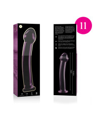 NEBULA SERIES BY IBIZA - MODELO 11 DILDO CRISTAL 16 CM -O- 3 CM
