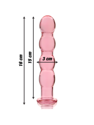 NEBULA SERIES BY IBIZA - MODELO 10 DILDO CRISTAL 16.5 CM -O- 3.5 CM
