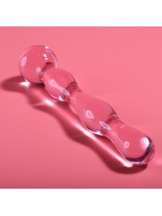 NEBULA SERIES BY IBIZA - MODELO 13 DILDO CRISTAL 18 CM -O- 3.5 CM