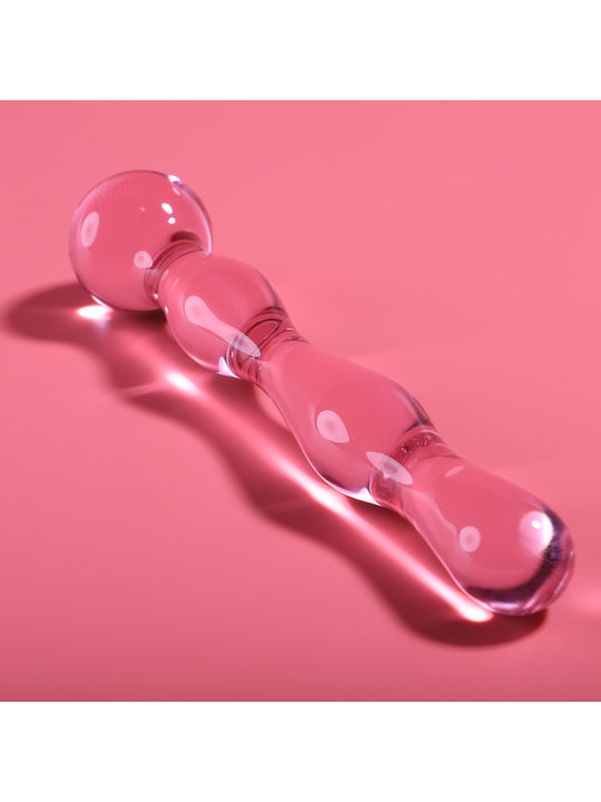NEBULA SERIES BY IBIZA - MODELO 13 DILDO CRISTAL 18 CM -O- 3.5 CM
