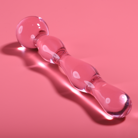 NEBULA SERIES BY IBIZA - MODELO 13 DILDO CRISTAL 18 CM -O- 3.5 CM