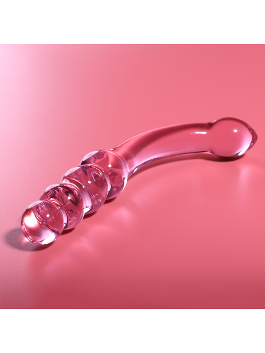 NEBULA SERIES BY IBIZA - MODELO 14 DILDO CRISTAL 18.5 CM -O- 3 CM