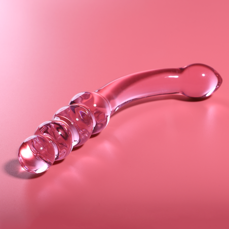 NEBULA SERIES BY IBIZA - MODELO 14 DILDO CRISTAL 18.5 CM -O- 3 CM