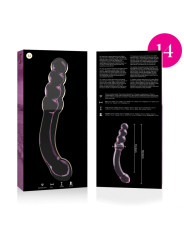 NEBULA SERIES BY IBIZA - MODELO 14 DILDO CRISTAL 18.5 CM -O- 3 CM