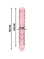 NEBULA SERIES BY IBIZA - MODELO 15 DILDO CRISTAL 18.5 CM -O- 3 CM