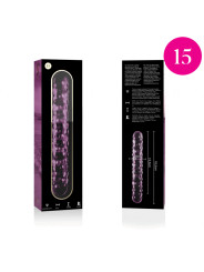 NEBULA SERIES BY IBIZA - MODELO 15 DILDO CRISTAL 18.5 CM -O- 3 CM