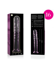 NEBULA SERIES BY IBIZA - MODELO 16 DILDO CRISTAL 18.5 CM -O- 3 CM