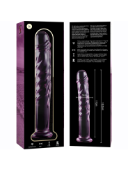 NEBULA SERIES BY IBIZA - MODELO 16 DILDO CRISTAL 18.5 CM -O- 3 CM