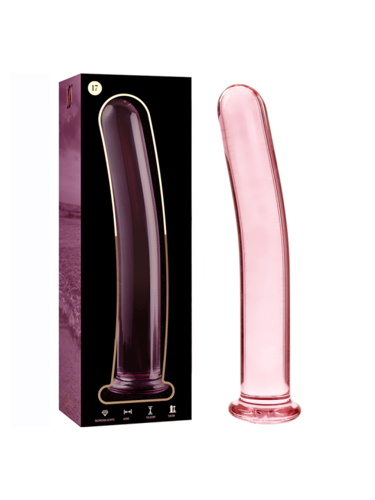 NEBULA SERIES BY IBIZA - MODELO 17 DILDO CRISTAL 18.5 CM -O- 3 CM