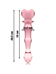 NEBULA SERIES BY IBIZA - MODELO 21 DILDO CRISTAL 20.5 CM -O- 3.5 CM