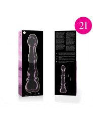NEBULA SERIES BY IBIZA - MODELO 21 DILDO CRISTAL 20.5 CM -O- 3.5 CM