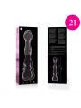 NEBULA SERIES BY IBIZA - MODELO 21 DILDO CRISTAL 20.5 CM -O- 3.5 CM