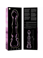 NEBULA SERIES BY IBIZA - MODELO 21 DILDO CRISTAL 20.5 CM -O- 3.5 CM