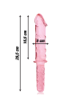NEBULA SERIES BY IBIZA - MODELO 24 DILDO CRISTAL 28.5 CM -O- 5 CM