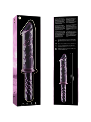 NEBULA SERIES BY IBIZA - MODELO 24 DILDO CRISTAL 28.5 CM -O- 5 CM