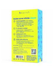 B SWISH - BCUTE CURVE INFINITE CLASSIC VIBRADOR RECARGABLE SILICONA