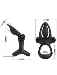 PRETTY LOVE - ANILLO VIBRADOR 10 VIBRACIONES SILICONA