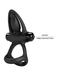 PRETTY LOVE - ANILLO VIBRADOR 10 VIBRACIONES SILICONA